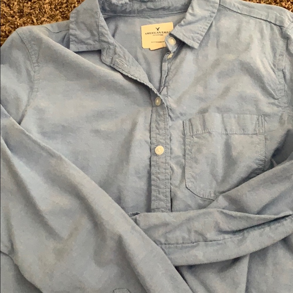 american eagle button down